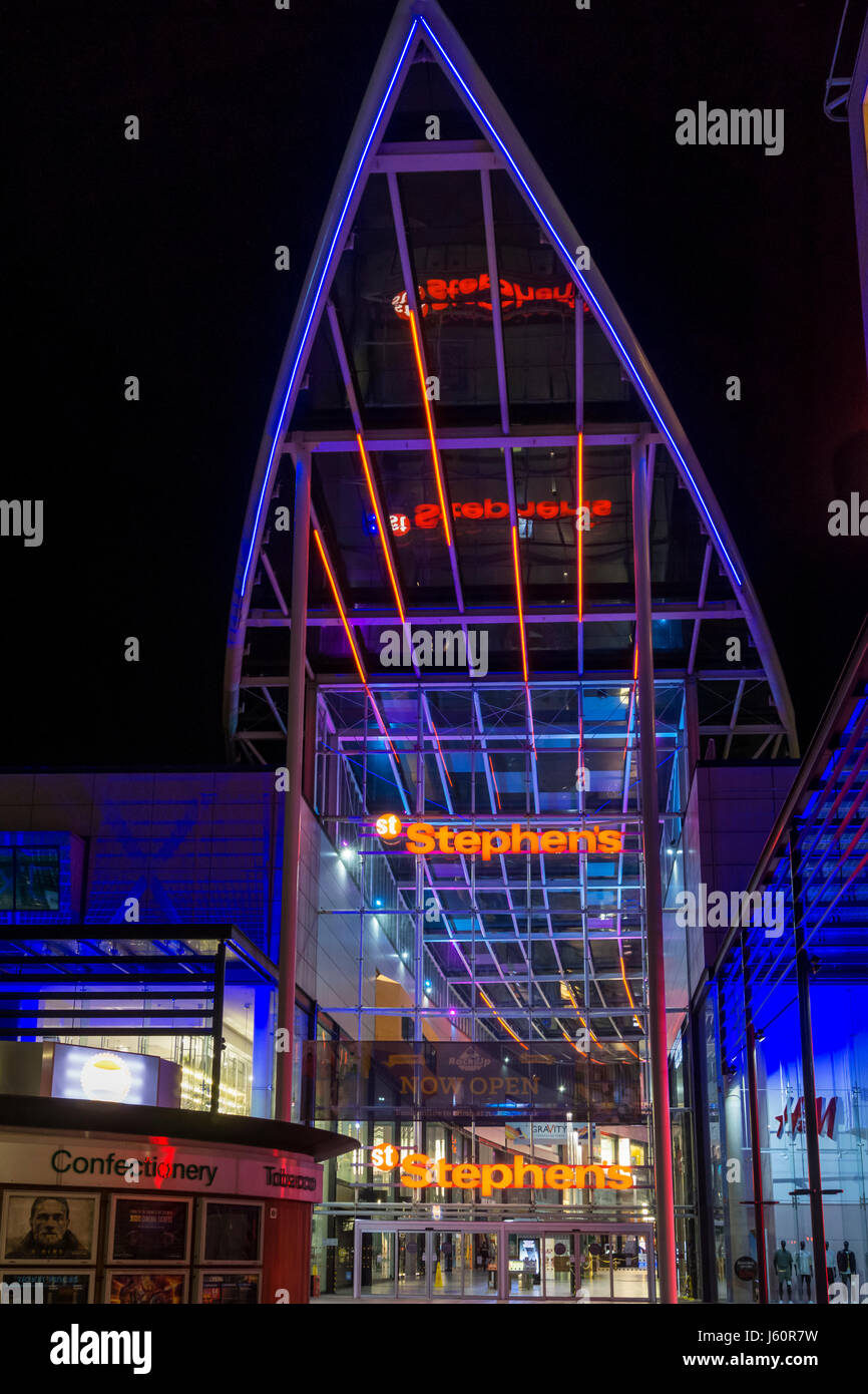 Einkaufszentrum St Stephen, Hull. Stockfoto