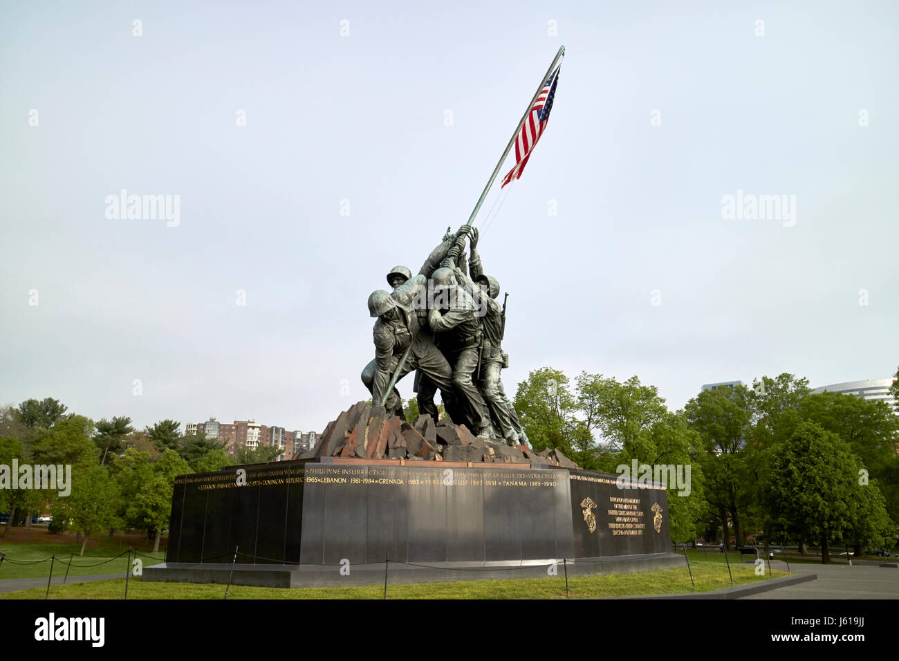 United States Marinecorps war Memorial Iwo Jima Statue Washington DC USA Stockfoto