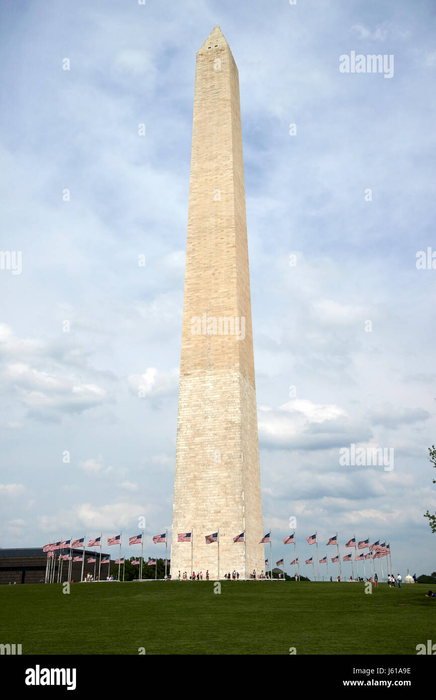 Das Washington Monument in Washington DC USA Stockfoto