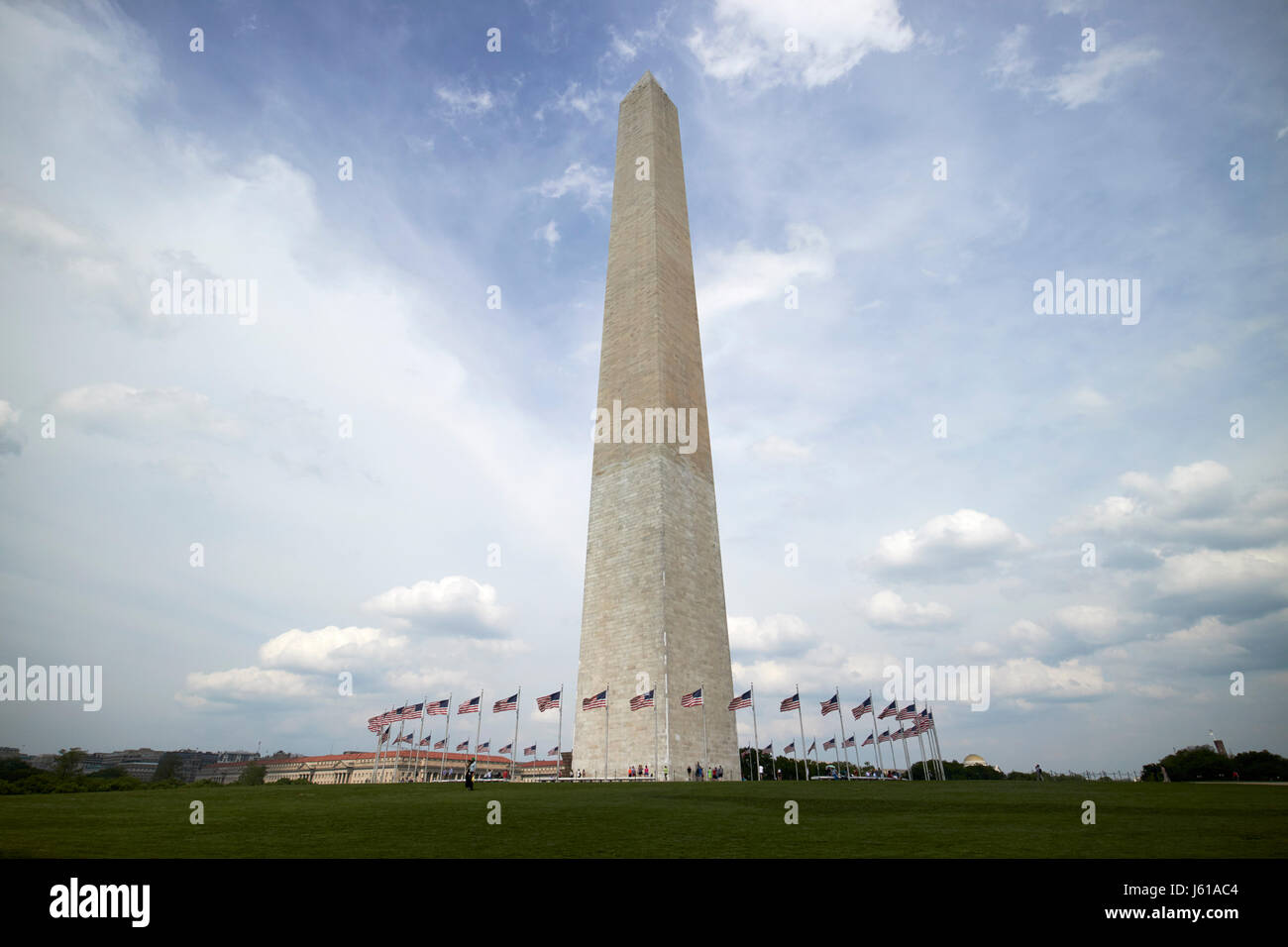 Das Washington Monument in Washington DC USA Stockfoto