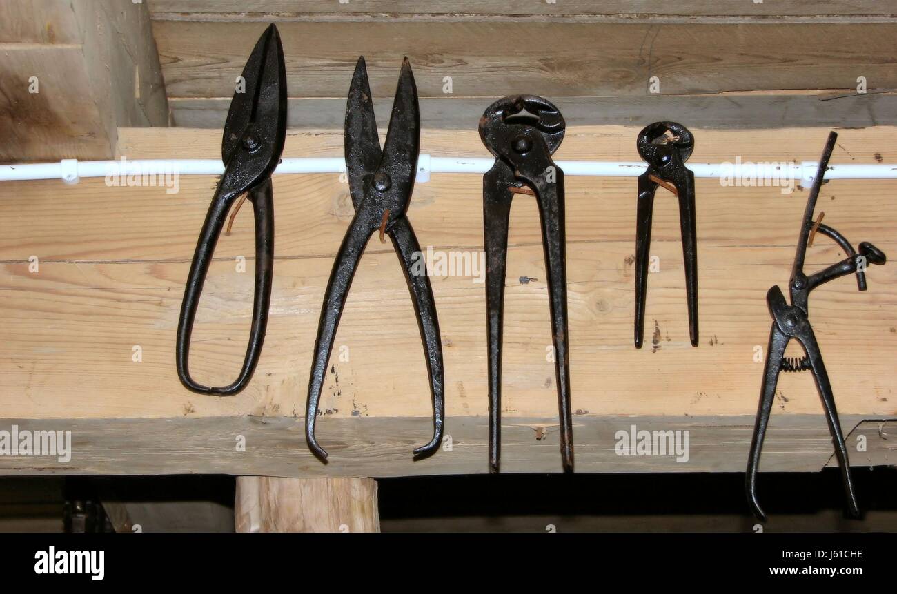 Werkzeug aus alten Zeiten Stockfoto Werkzeug aus alten Zeiten Stockfoto
