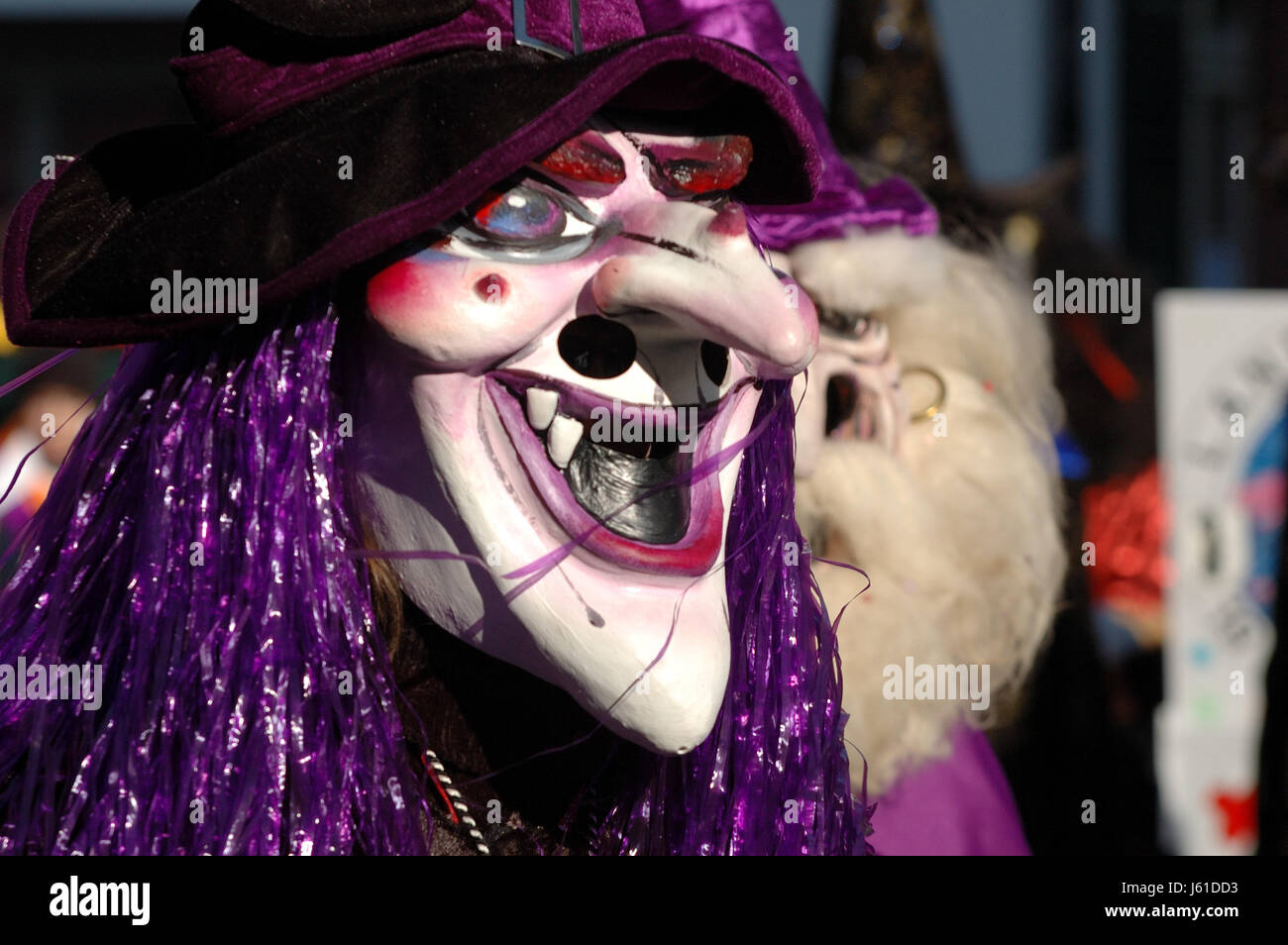 der Schweiz Karneval Maske Hexe Menschen Menschen Menschen menschliche  Folkore Personen Stockfotografie - Alamy
