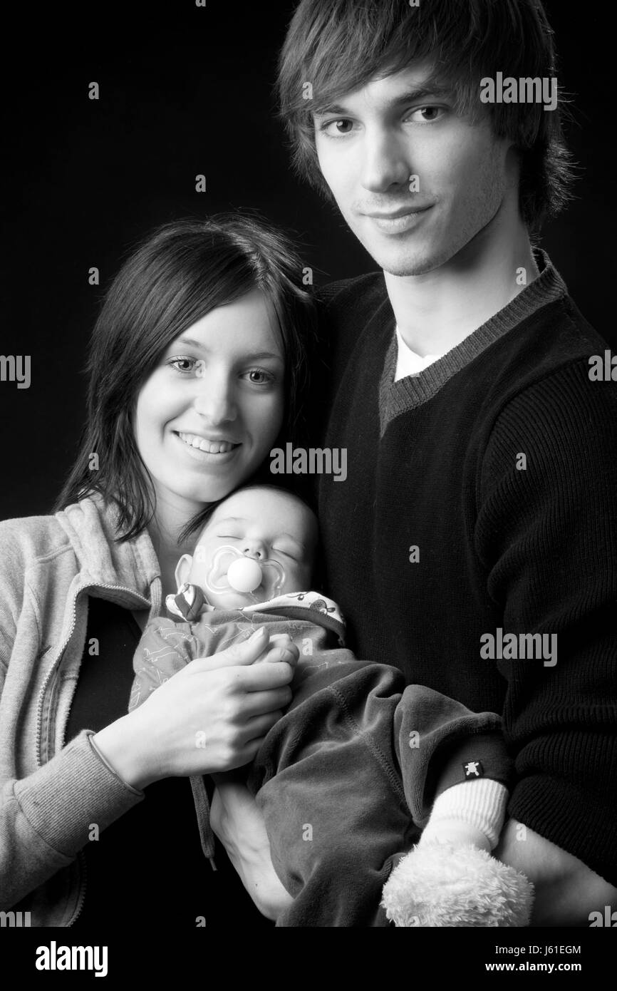 Baby Mutter Mutter Ma Mama begeistert anspruchslose begeisterte frohe Radiant mit Stockfoto