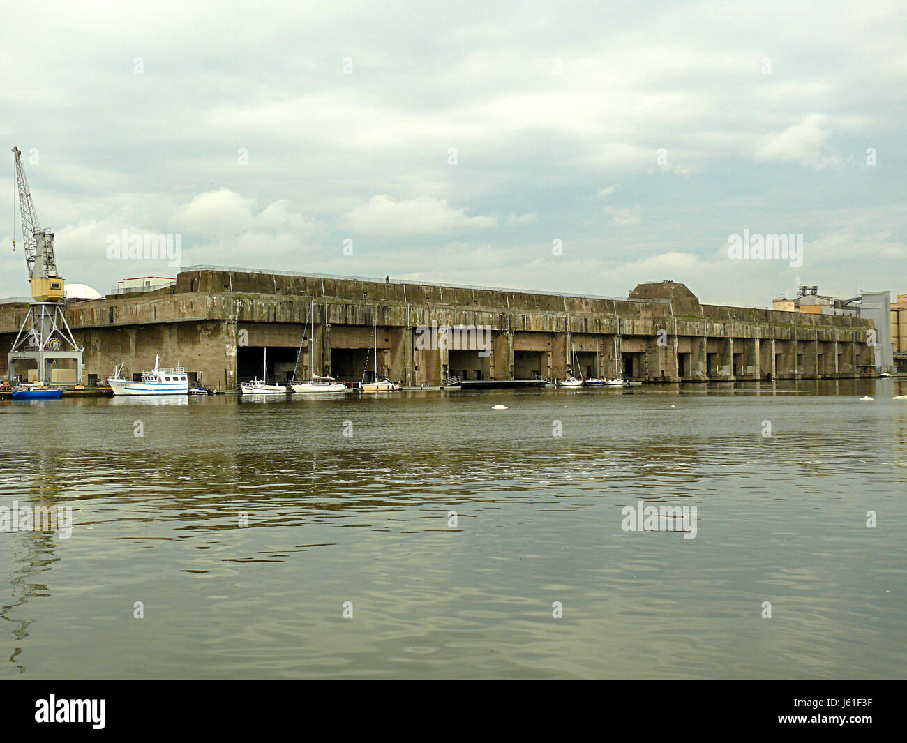 uBootBunker in Saintnazaire Stockfotografie Alamy