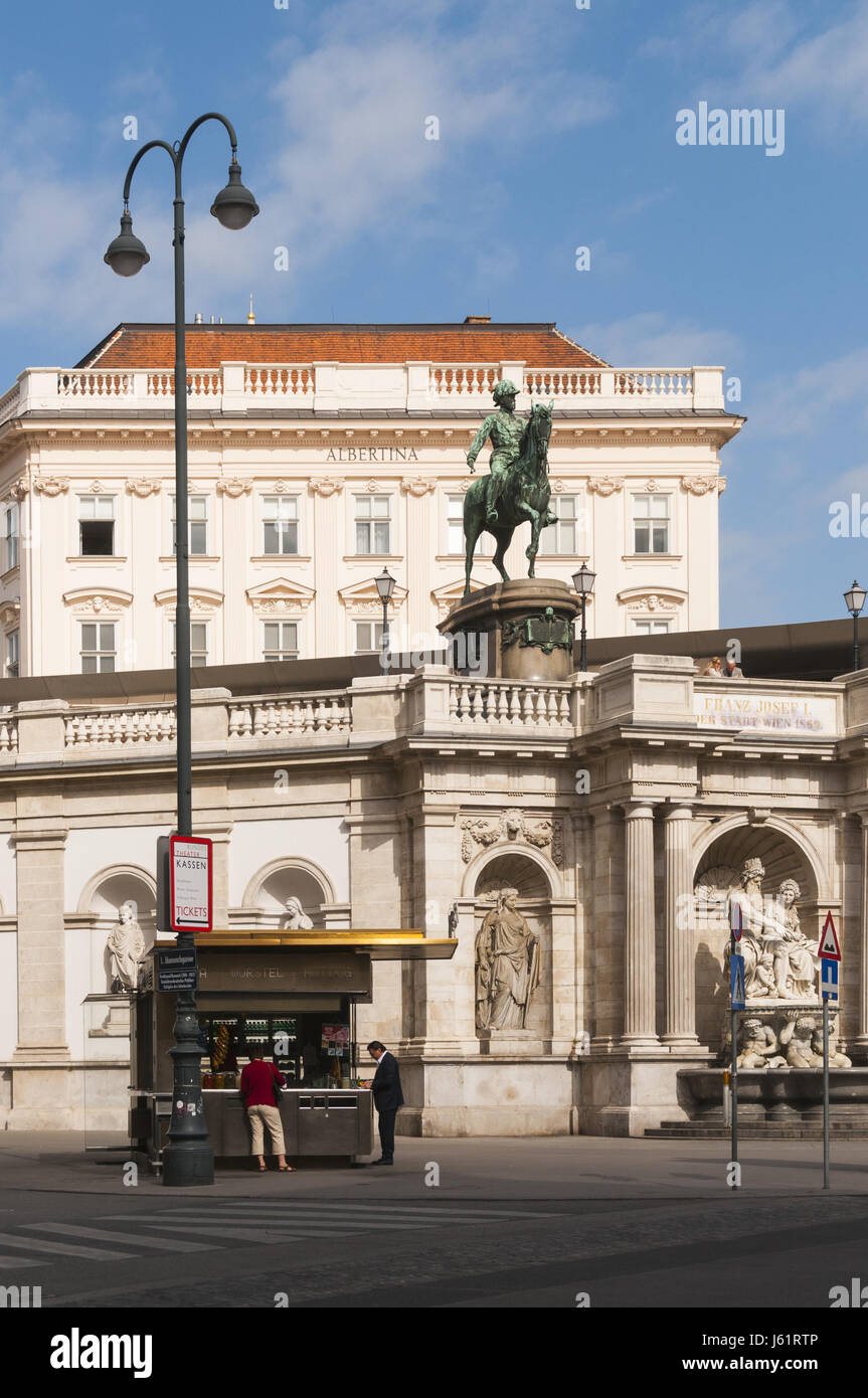 Österreich, Wien, Albertina museum Stockfoto