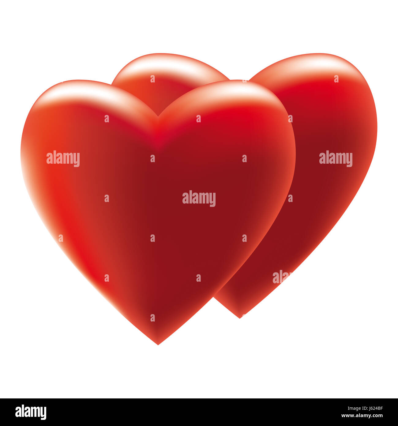 Herzen Liebe Verliebt Verliebte Sich In Liebe Paar Paar Herz Zwei Abbildung Valentines Stockfotografie Alamy
