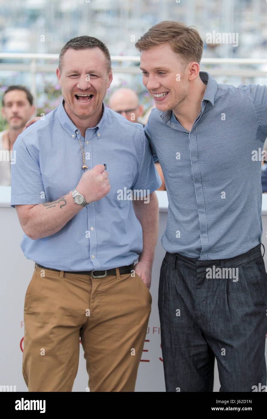 Cannes, Frankreich. 19. Mai 2017. Billy-Moore, Joe Cole, Schauspieler. Ein Gebet vor der Morgendämmerung. Photocall.70th Cannes Filmfestival. Cannes, Frankreich. 19 Mai 2017 Diy99460 Credit: Allstar Bild Bibliothek/Alamy Live-Nachrichten Stockfoto