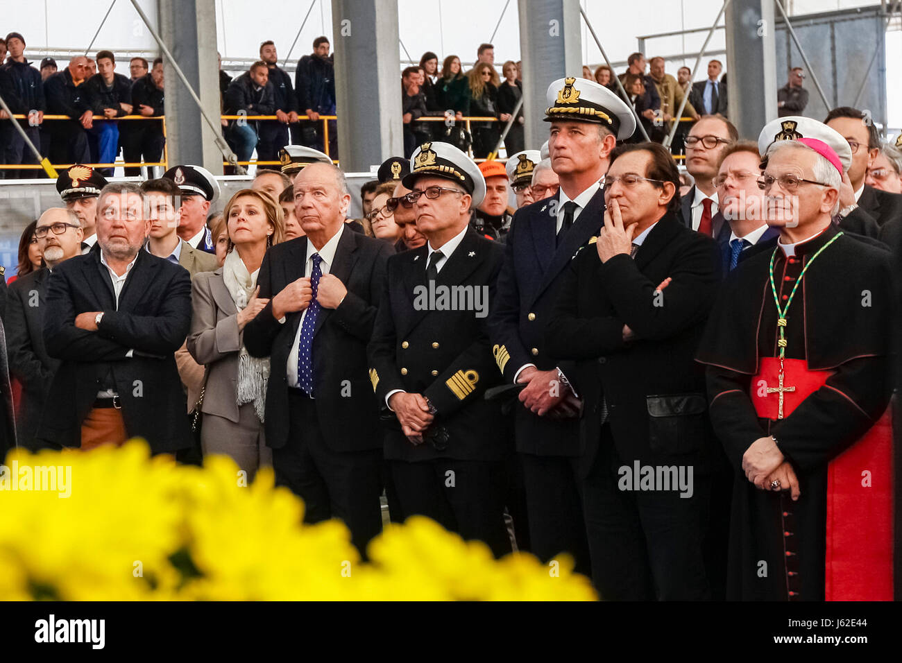 24.03.2016 Trapani; Sicilia; Nehmen Sie ein Tragflächenboot GIANNI M. in Foto: Girolamo Fazio; Anne Marie Collart Morace; Vittorio Morace; Stockfoto