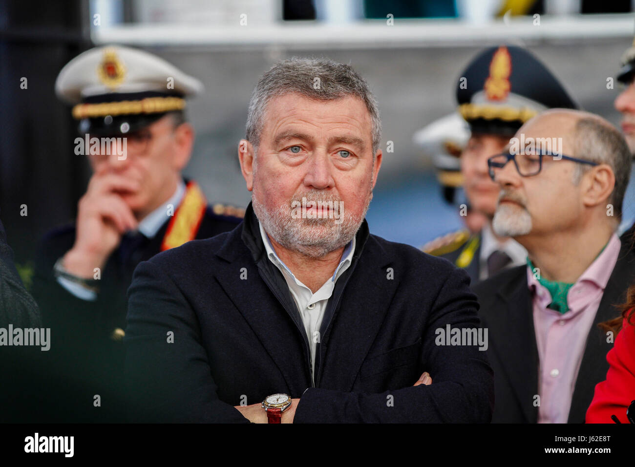 24.03.2016 Trapani; Sicilia; Nehmen Sie ein Tragflächenboot GIANNI M. in Foto: Girolamo Fazio Stockfoto