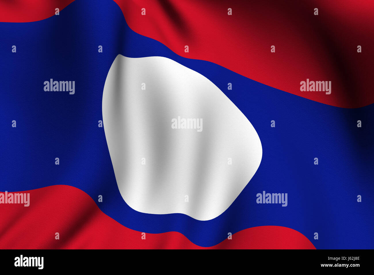 Asien Fahne asiatische Makro Nahaufnahme Makro Aufnahme hautnah Ansicht Farbe closeup Stockfoto