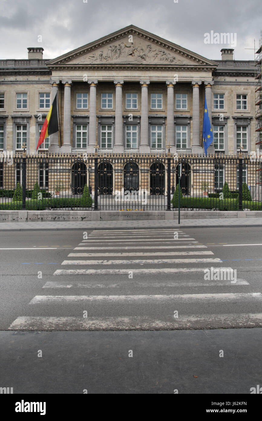 belgischen Parlament Stockfoto