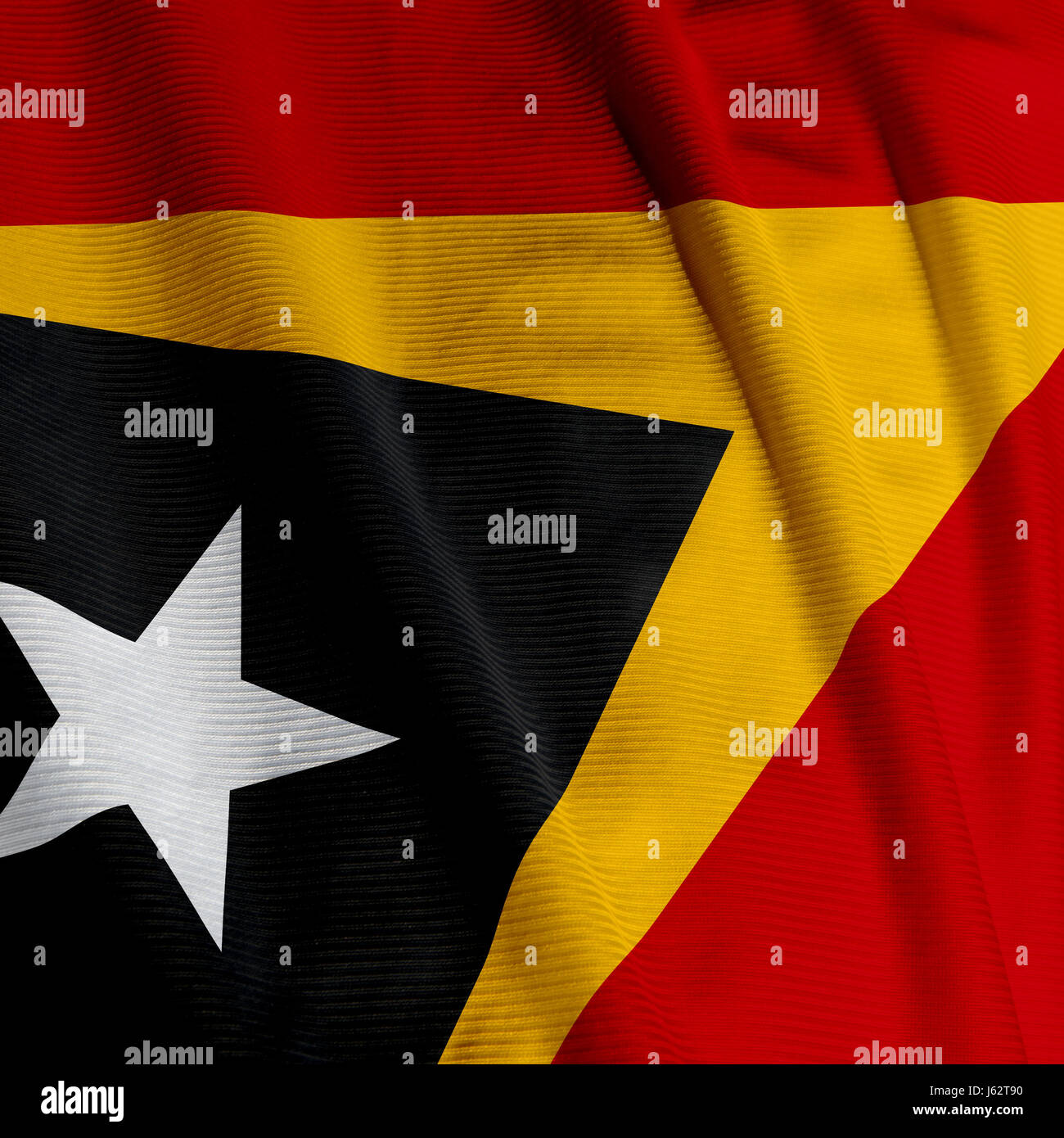 Asien Fahne ostasiatischen Makro Nahaufnahme Makro Aufnahme hautnah Ansicht Farbe Stockfoto