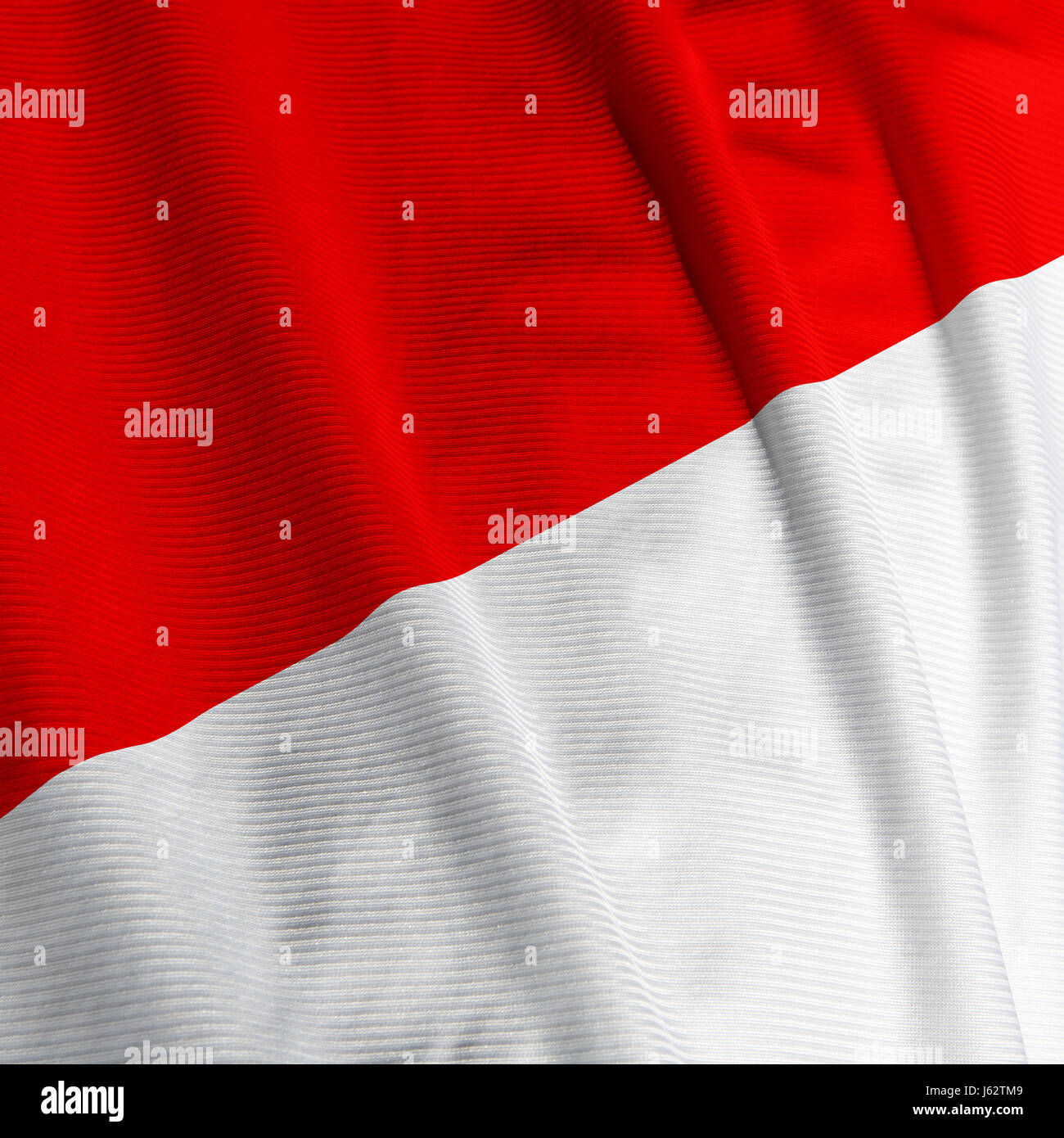 Asien Indonesien Fahne asiatische indonesischen Makro Nahaufnahme Makro Aufnahme hautnah Stockfoto