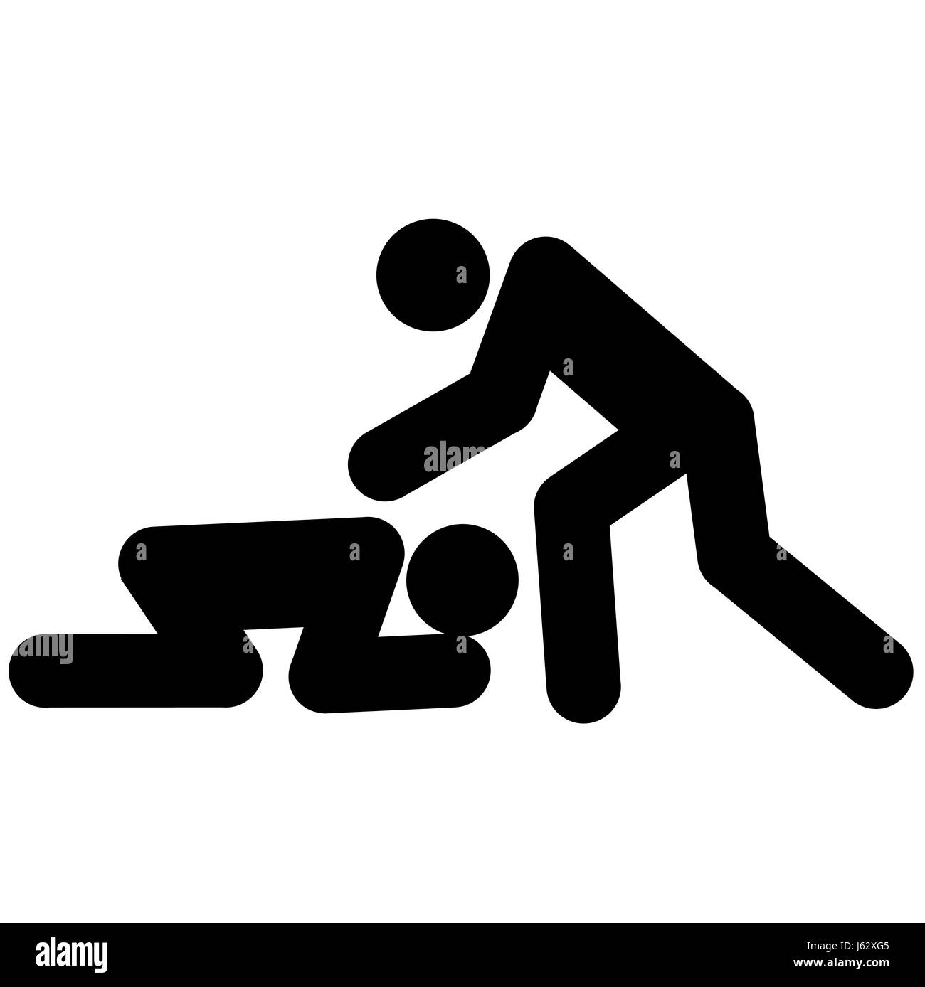 Sport Sportspiele Ringen Logo Olympiade Mann Sport Sport Sommer sommerlich Stockfoto