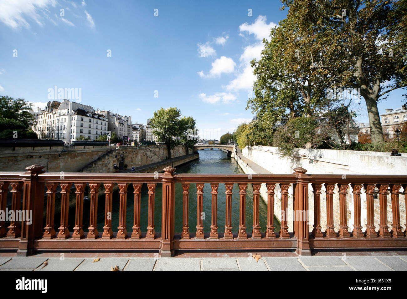 Paris Fluss Wasser Reisen Stadt Stadt Park Urlaub Urlaub Ferien zu überbrücken Stockfoto
