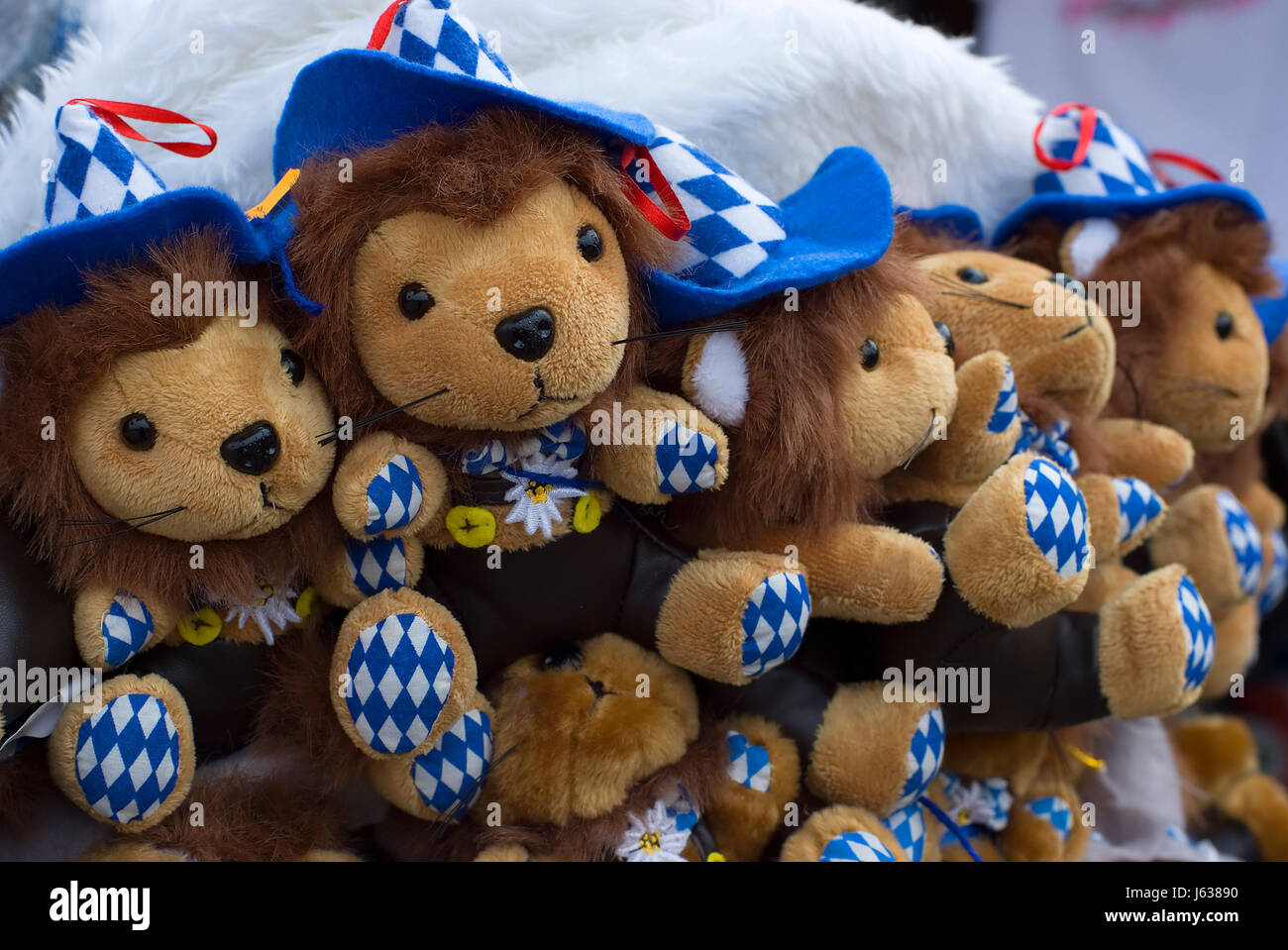 Grüße vom oktoberfest Stockfoto