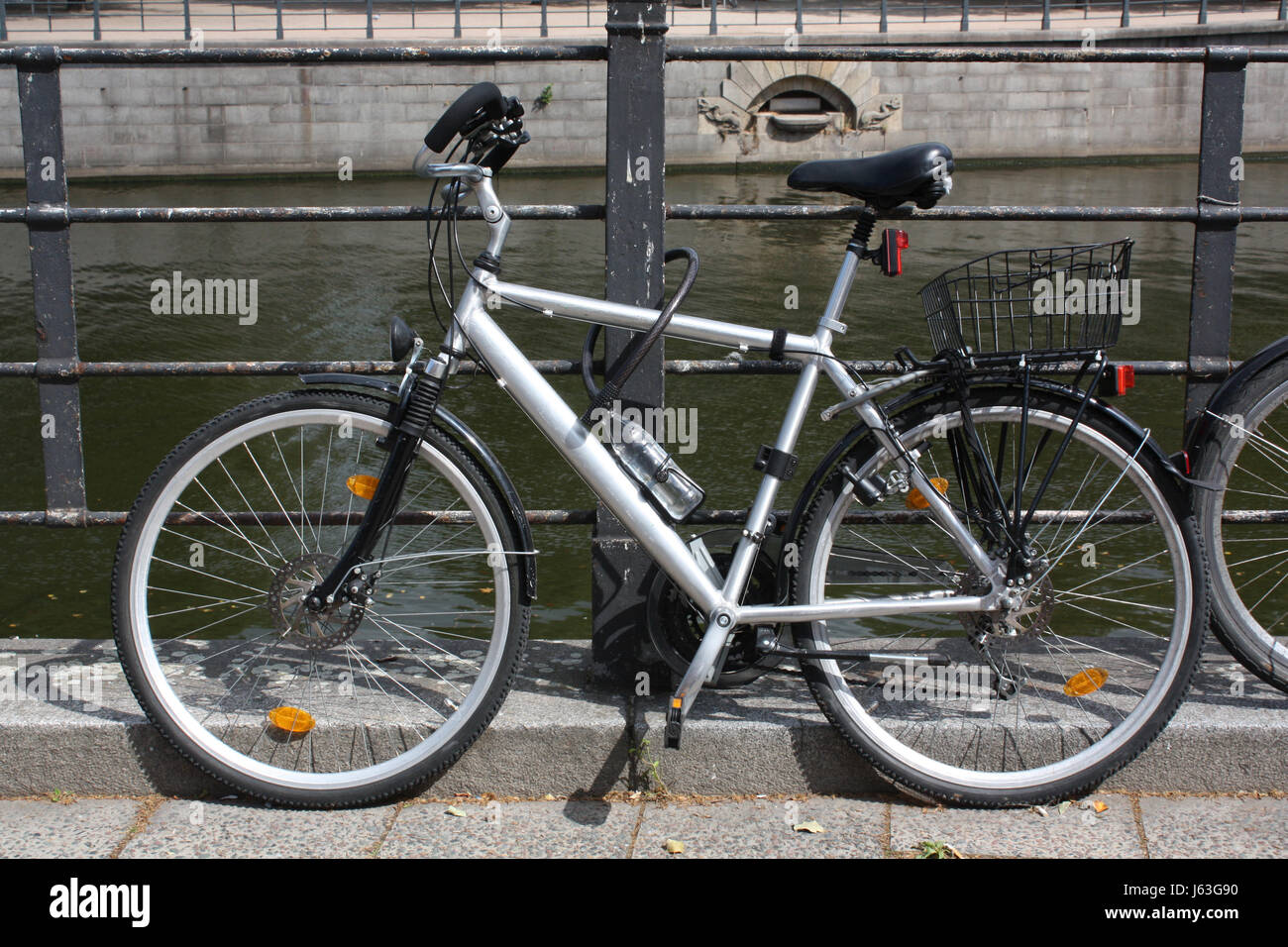 Fahrrad-Urlaub in berlin Stockfoto