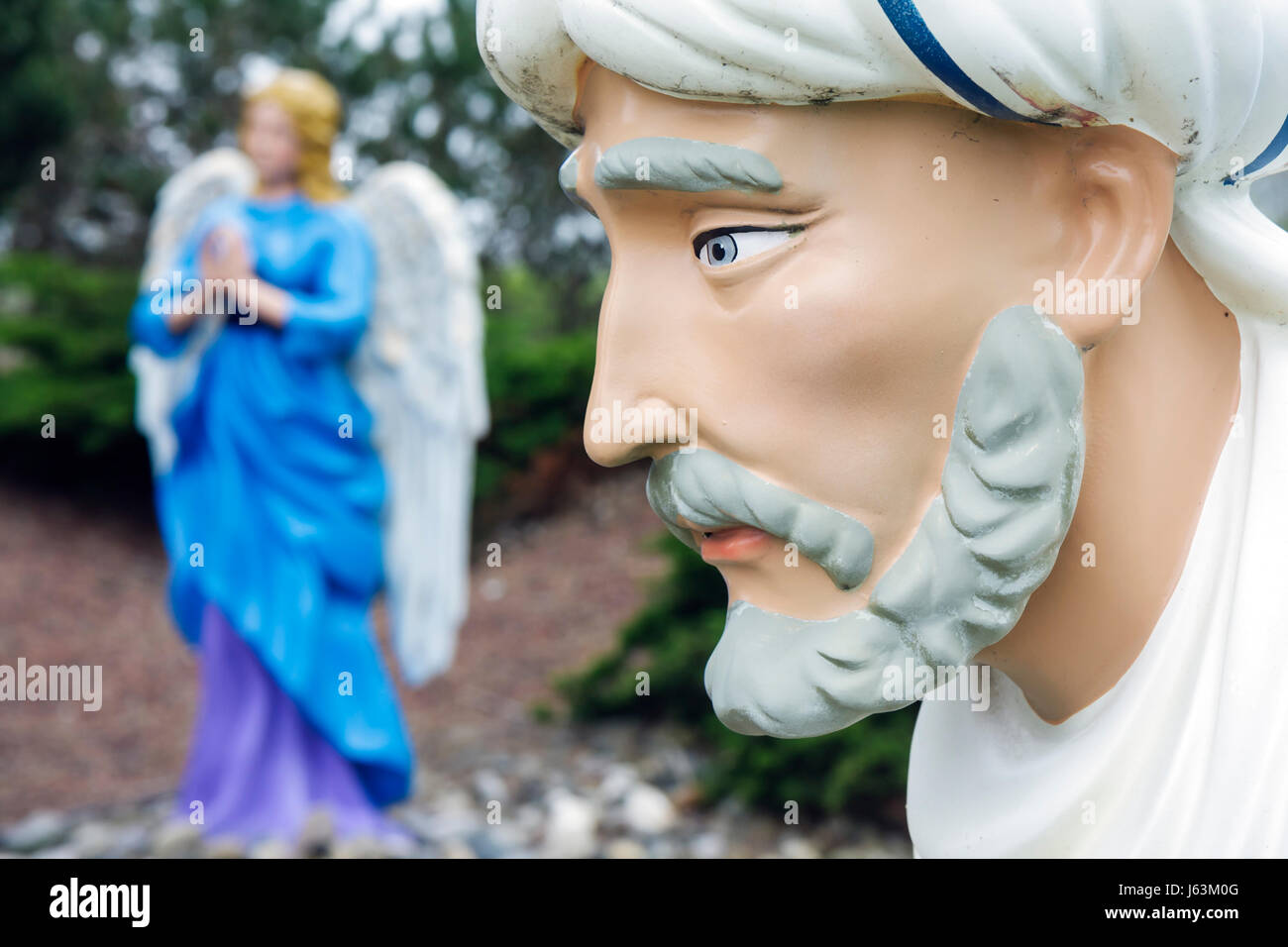 Michigan Saginaw County, Frankenmuth, deutsche bayerische Volksgemeinschaft, Bronner's Christmas Wonderland, Silent Night Memorial Chapel Stockfoto