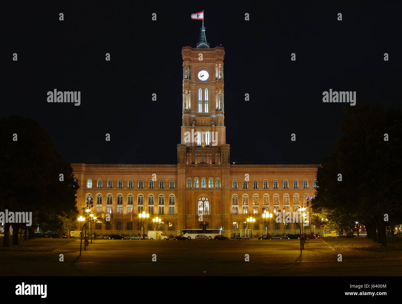 Berliner Rathaus Mitte Politik Senat Regierung Menschen Menschen Menschen Stockfoto