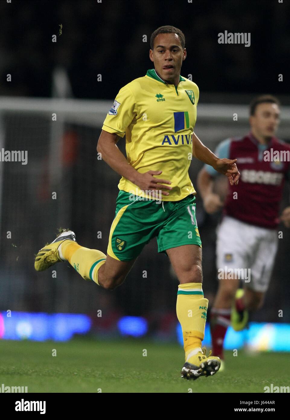 ELLIOTT BENNETT NORWICH CITY FC LONDON ENGLAND UK 1. Januar 2013 Stockfoto