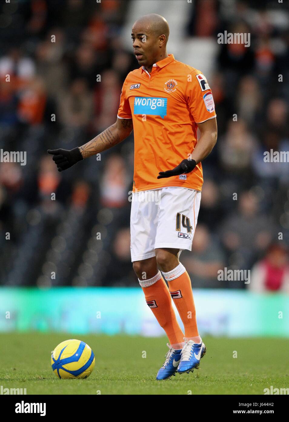 LUDOVIC SYLVESTRE BLACKPOOL FC LONDON ENGLAND UK 5. Januar 2013 Stockfoto