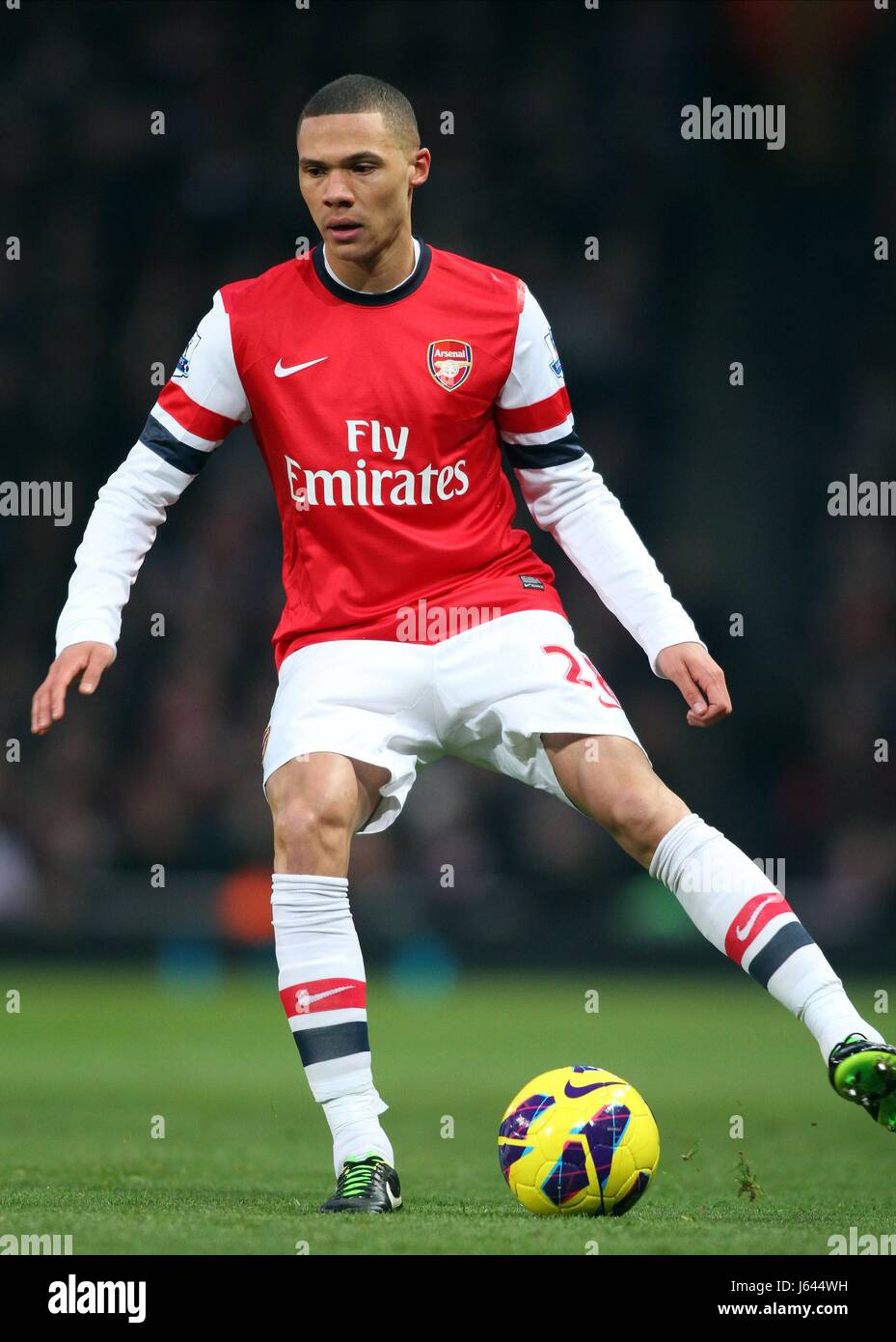 KIERAN GIBBS ARSENAL FC LONDON ENGLAND UK 13. Januar 2013 Stockfoto