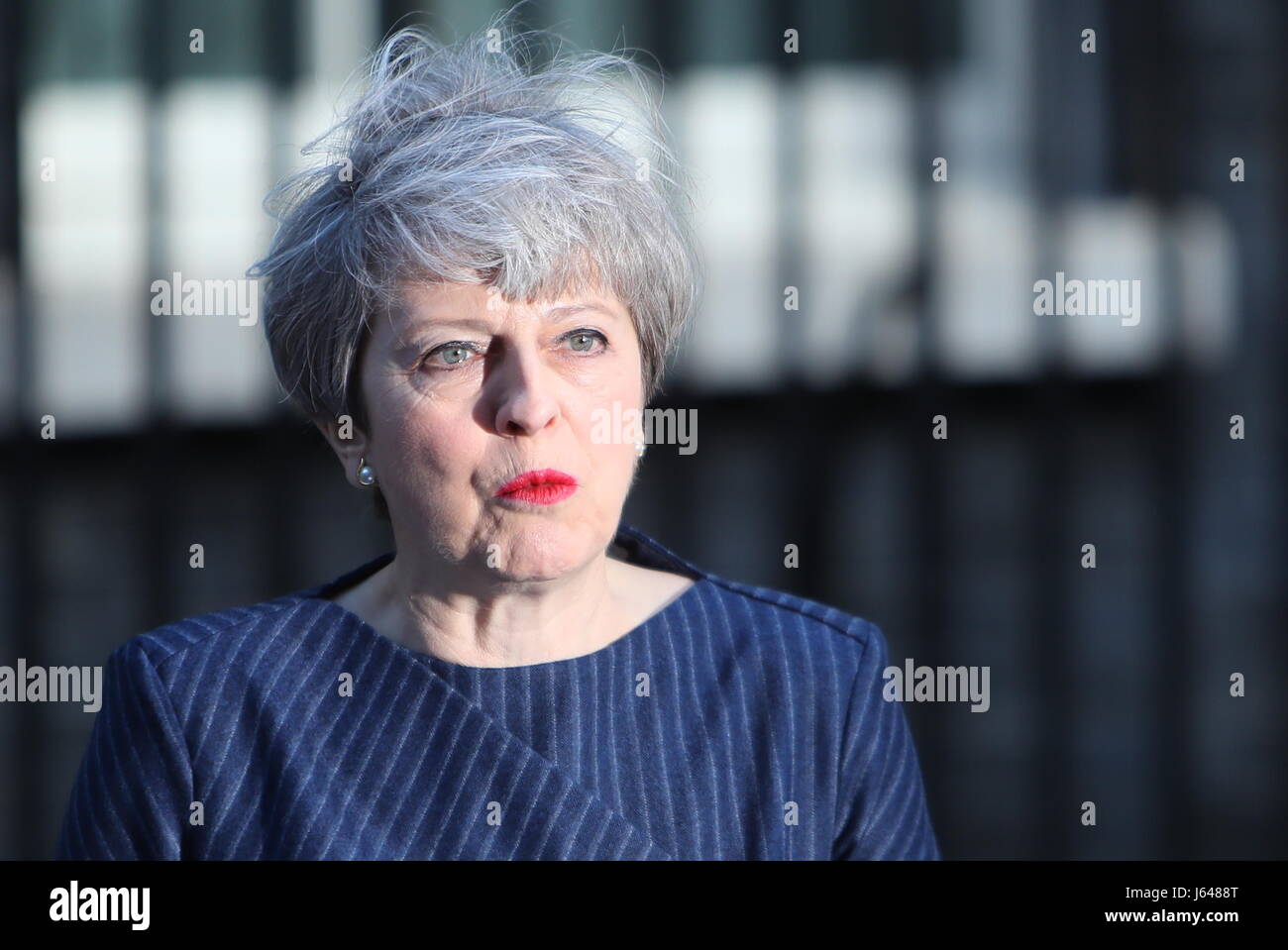 Vereinigtes Königreich Prime Minister Theresa May ruft eine allgemeine Wahl am 8. Juni 2017 stattfinden Featuring: Theresa kann wo: London, Vereinigtes Königreich bei: 18. April 2017 Credit: WENN.com Stockfoto