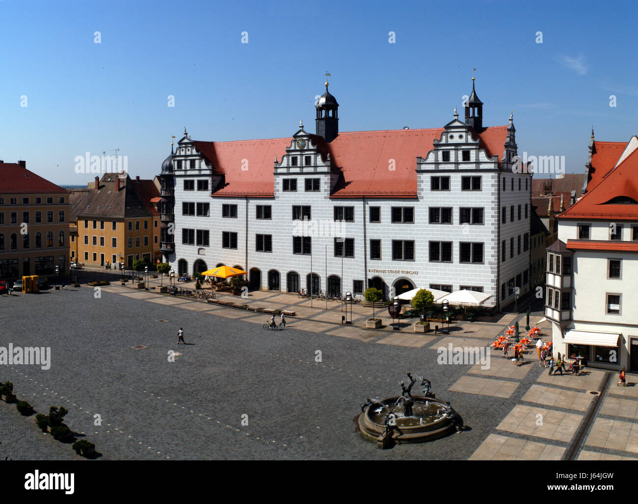 Renaissance-Rathaus Stockfoto