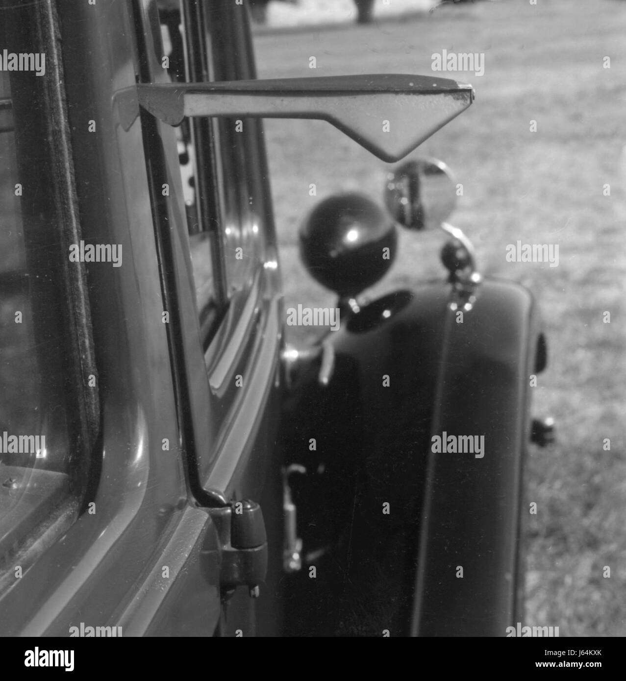 Semaphore Indikator Arm auf 1937 Morris 8 Stockfoto