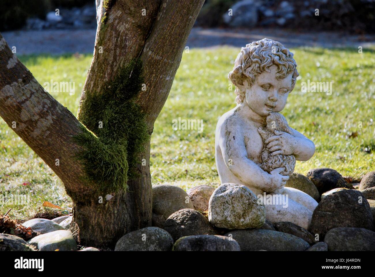Still Leben Garten Kaninchen Hase Deko Ewige Wettergegerbtes Liebe