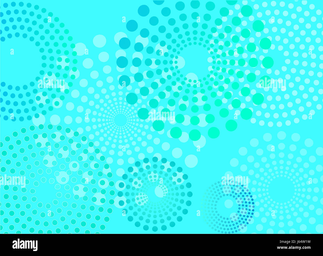 Blaue Punkte Türkis Muster Hintergrund Hintergrund Design Blau Art Kunstraum Stockfoto