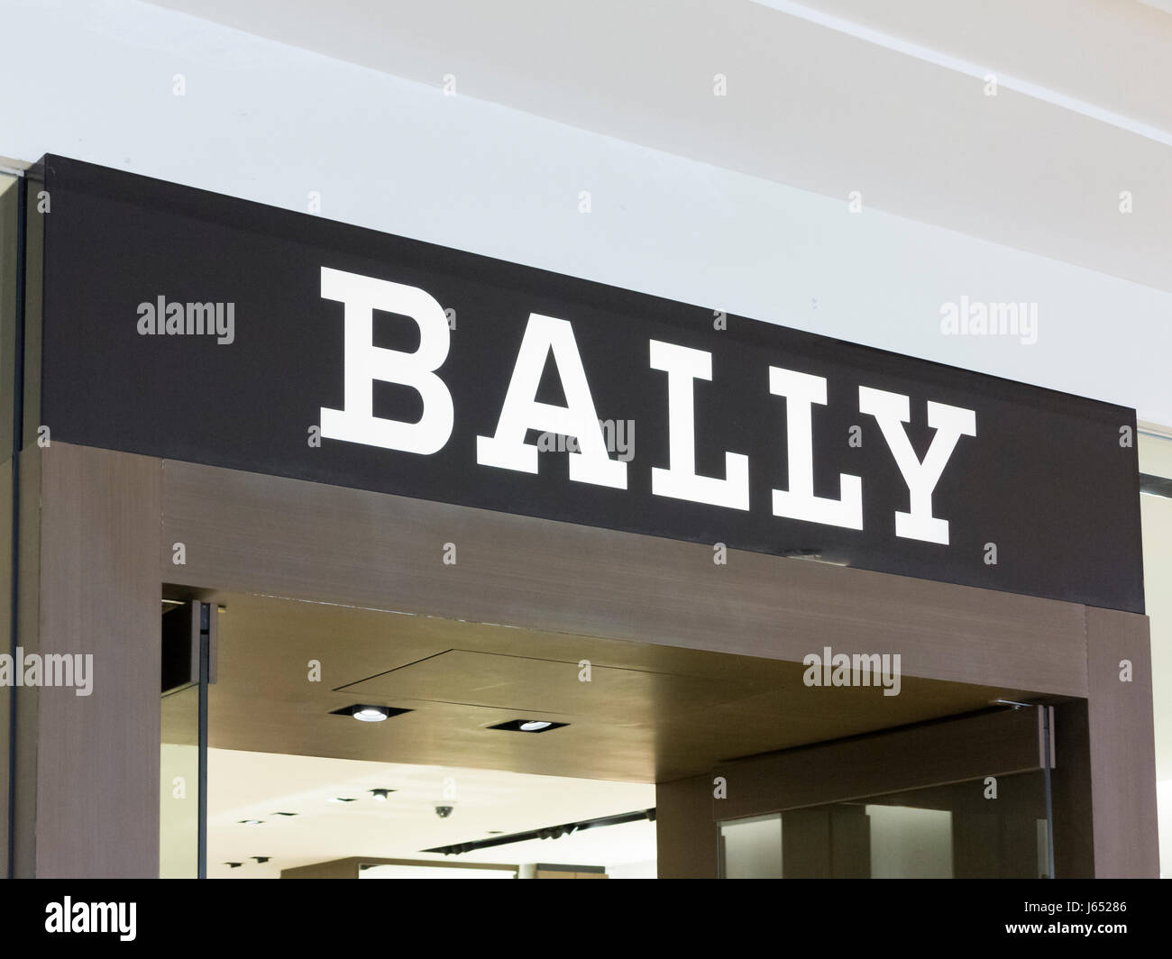 Bally Shop, Malaysia Stockfoto