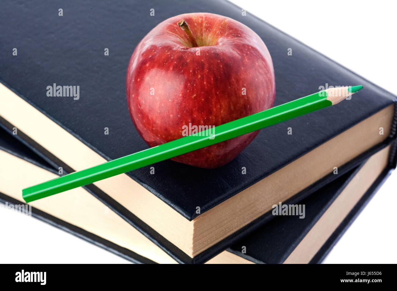 Buch Apple Schule Bildungseinrichtung Bildungseinrichtung institution Stockfoto