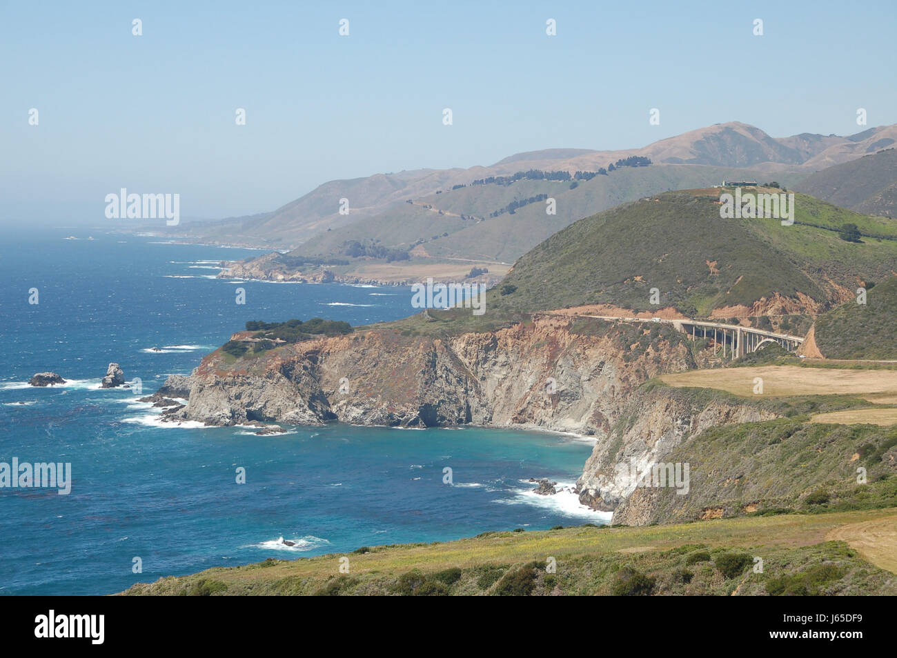 Urlaub Urlaub Urlaub Urlaub überbrücken Usa Freiheit Freiheit Amerika Küste Stockfoto