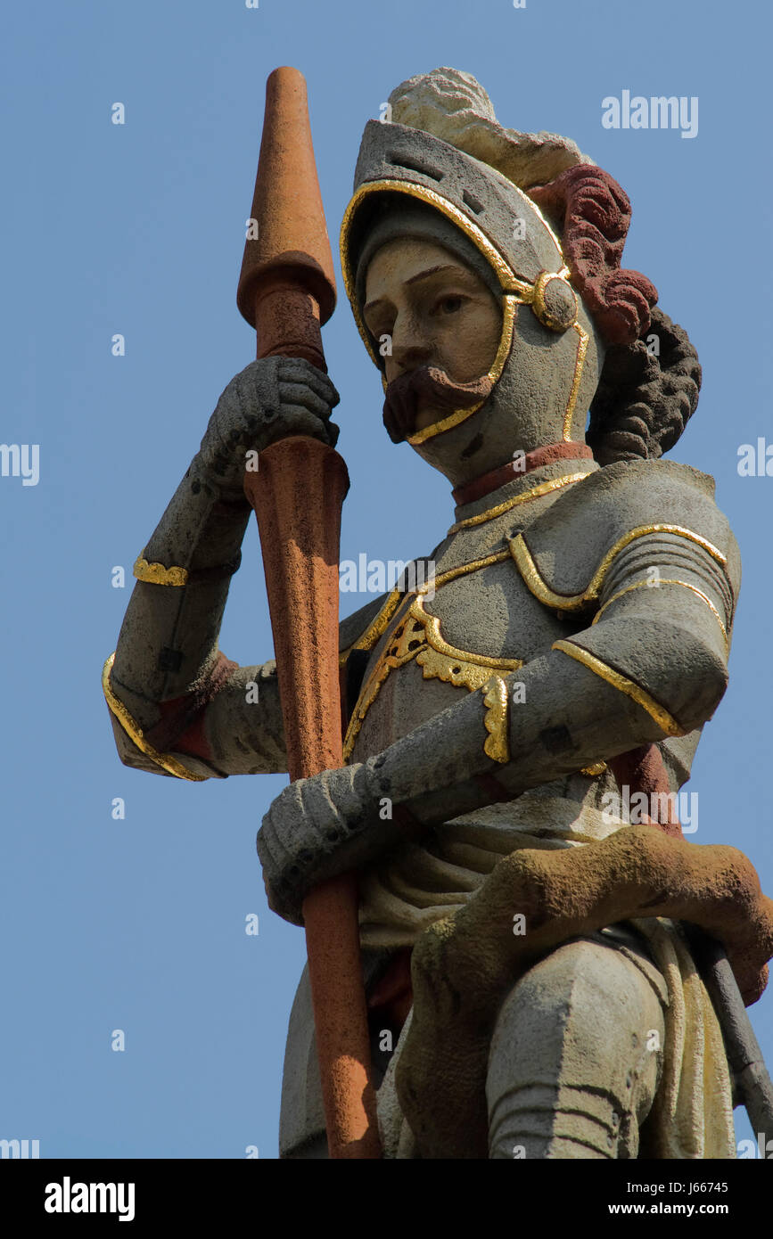historische Kunst Bayern Körperbau Emblem historisches Denkmal Kunst Tourismus Sehenswürdigkeiten Stockfoto