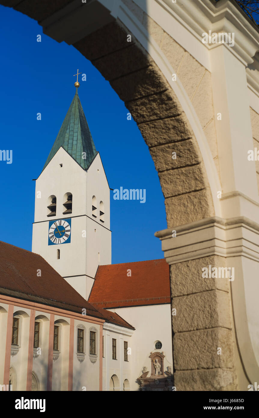 historische Kathedrale Bayern Kirchturm Kirchen Bauten historischen Kathedrale Stockfoto