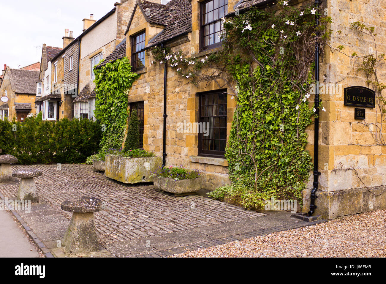 Broadway, Cotworld Dorf, Landwirtschaft, beliebte Wandern, Radfahren, Touring Bereich, Worsestershire County Area, UK, GB, England Stockfoto