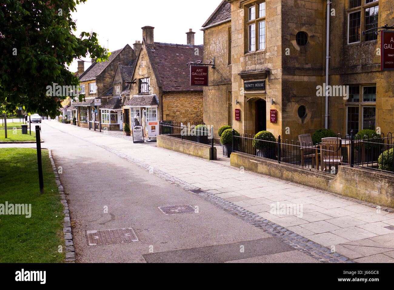 Broadway, Cotworld Dorf, Landwirtschaft, beliebte Wandern, Radfahren, Touring Bereich, Worsestershire County Area, UK, GB, England Stockfoto