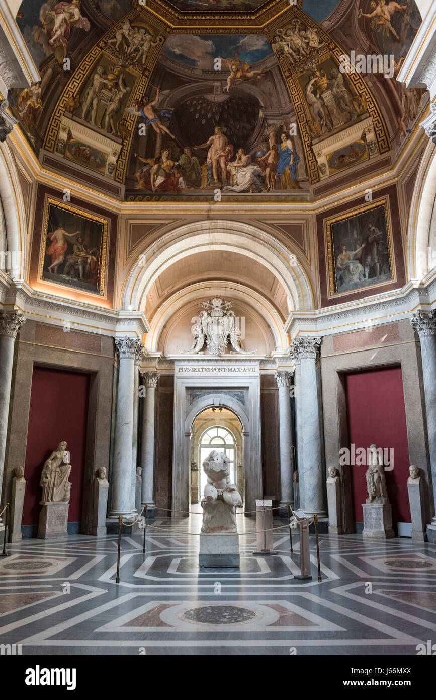Rom. Italien. Halle der Musen, PioClementinoMuseum, Vatikanischen