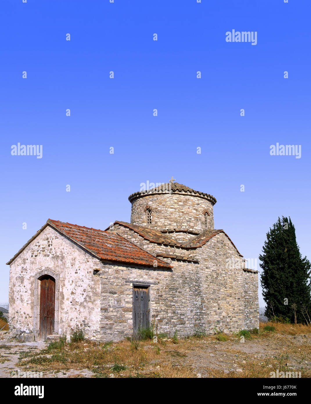 Kirchengebäude Europas griechischen klassischen Ziel Zypern reisen religion Stockfoto