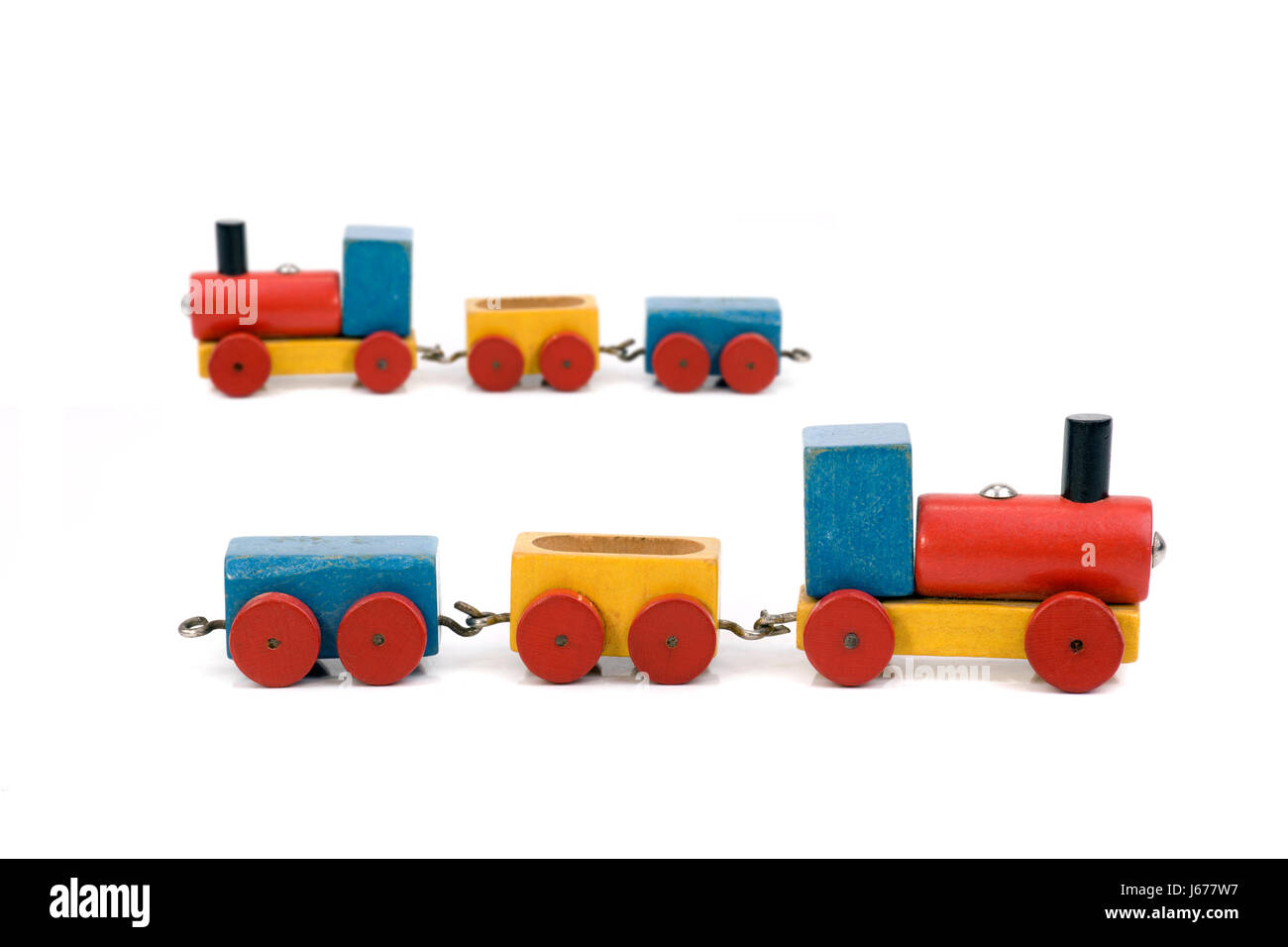 Eisenbahn Lok Zug Motor Rollmaterial Fahrzeug bedeutet der Reise farbig Stockfoto