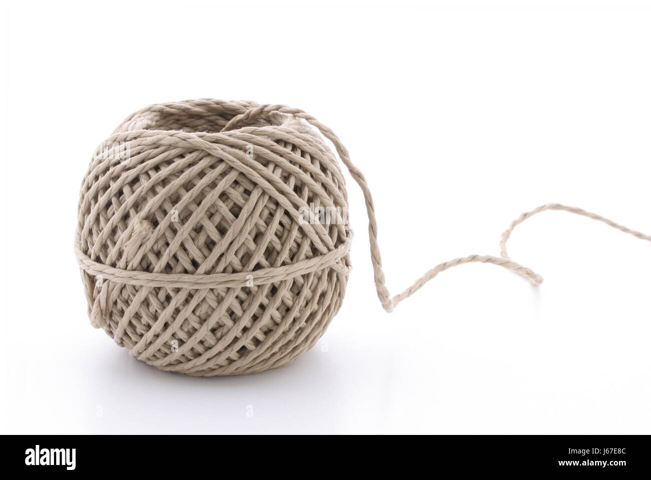 Thread Zeichenfolge Packthreads Fäden Schnur Verpackung Material Bindfäden Dispatch thread Stockfoto