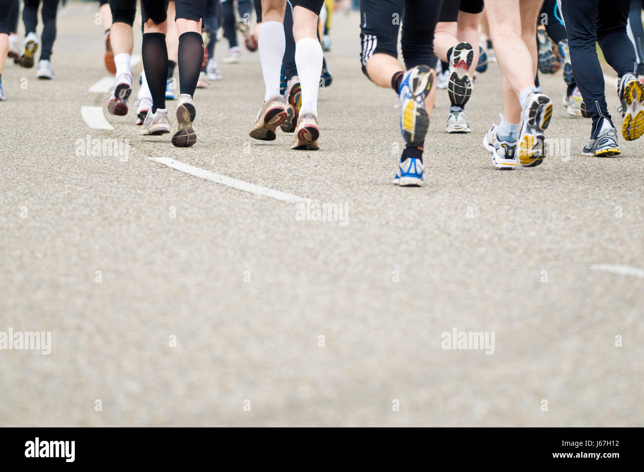 marathon15 Stockfoto