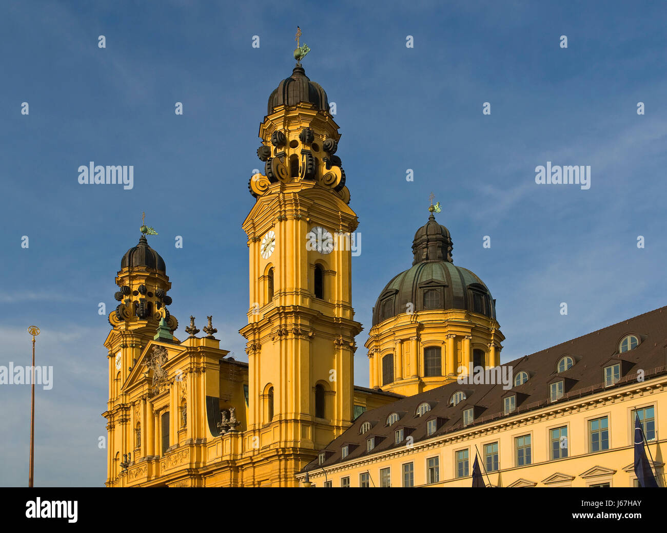Theatinerkirche in München Stockfoto