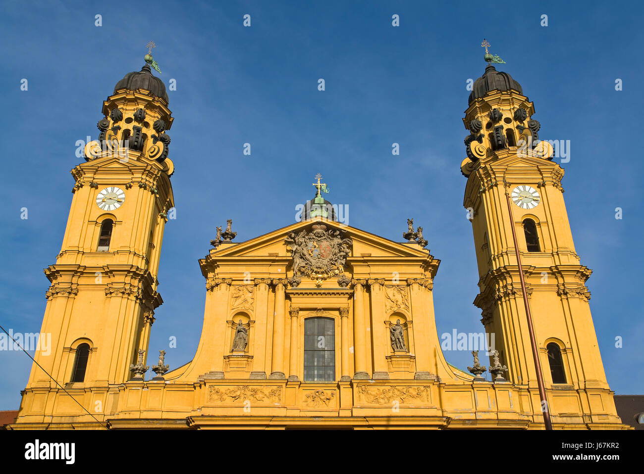 historische Bayern Deutschland Bundesrepublik Deutschland München Kirchen Emblem Stockfoto