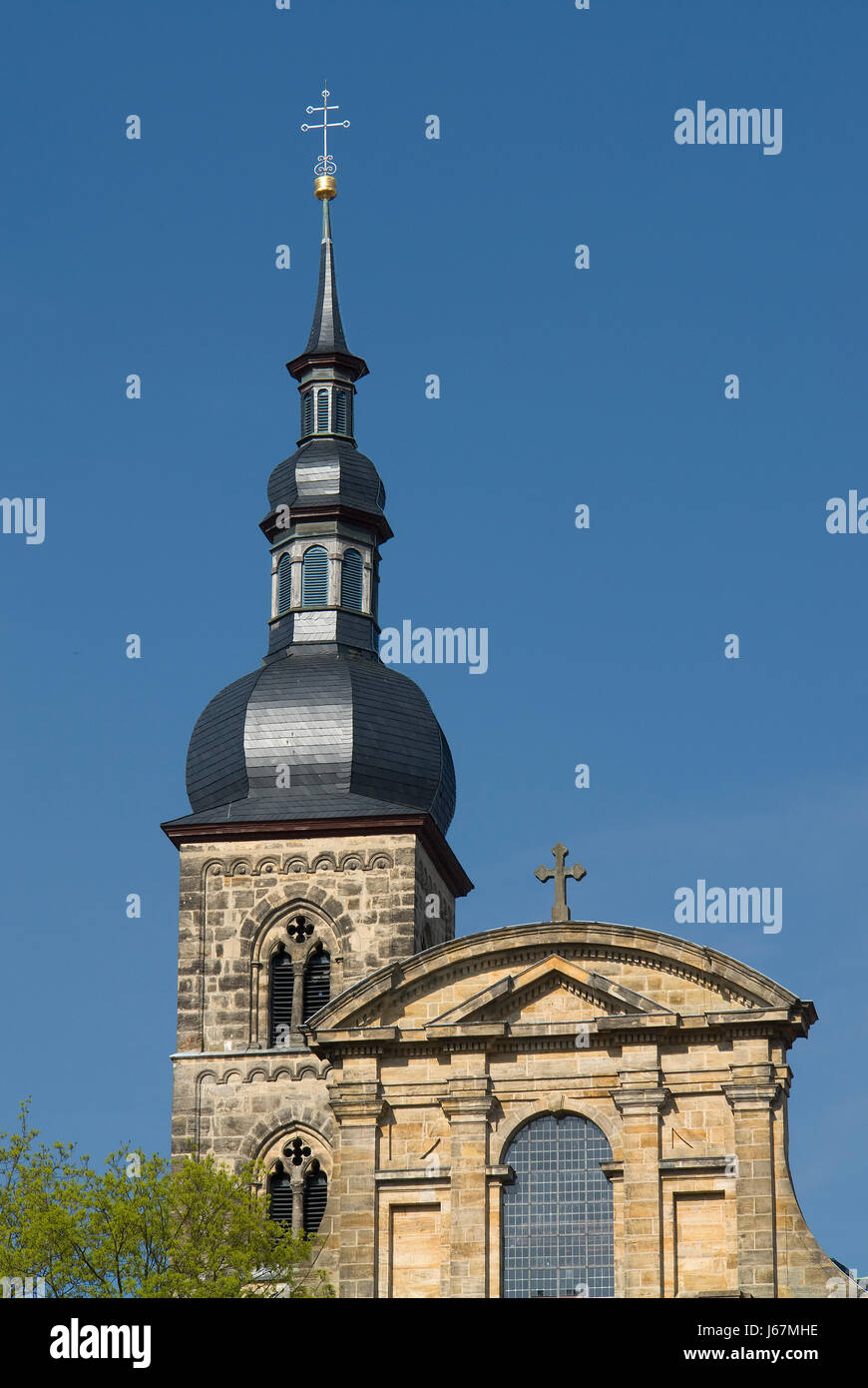 Sankt Stephan in Bamberg Stockfoto