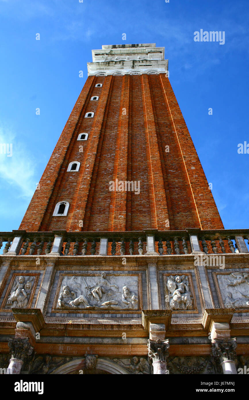 Geschichte Tourismus Venedig Sightseeing Baustil Bau Stockfoto