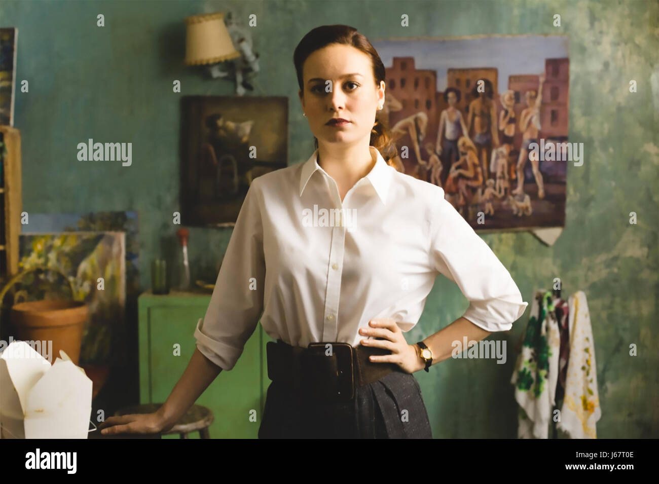 Glas Schloss 2017 Lionsgate Films mit Brie Larson als Jeanette Wände Stockfoto