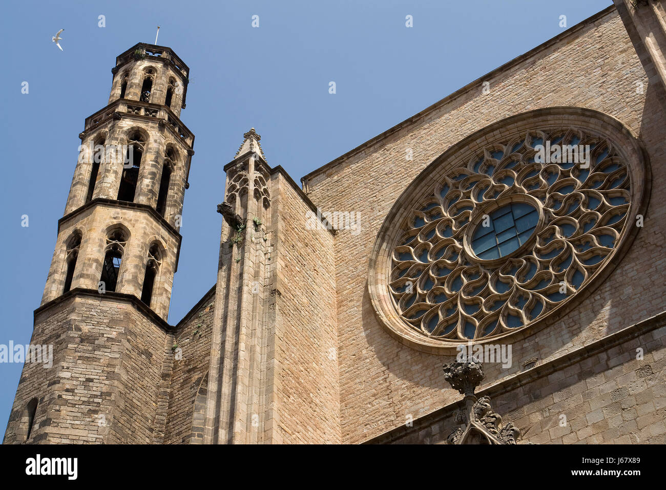Santa Maria in barcelona Stockfoto