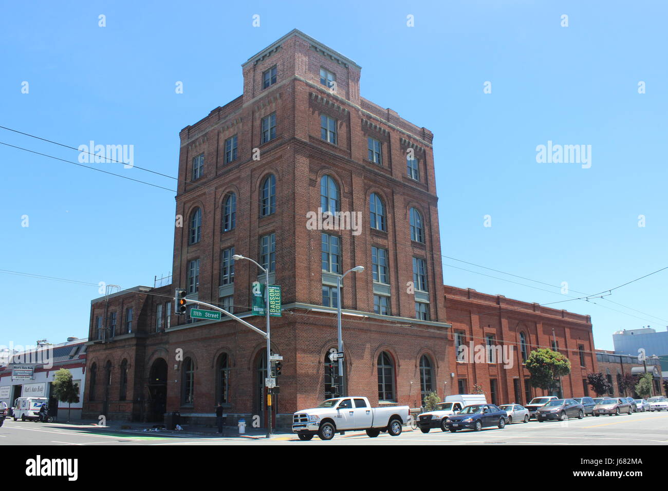 Jackson Brewing Company gebaut 1907 und 1912, South of Market, San Francisco, Kalifornien Stockfoto